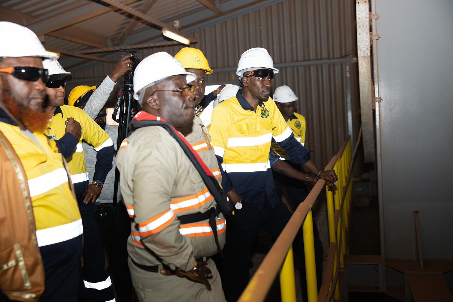 Mission de visite des infrastructures minières dans le corridor nord-ouest.