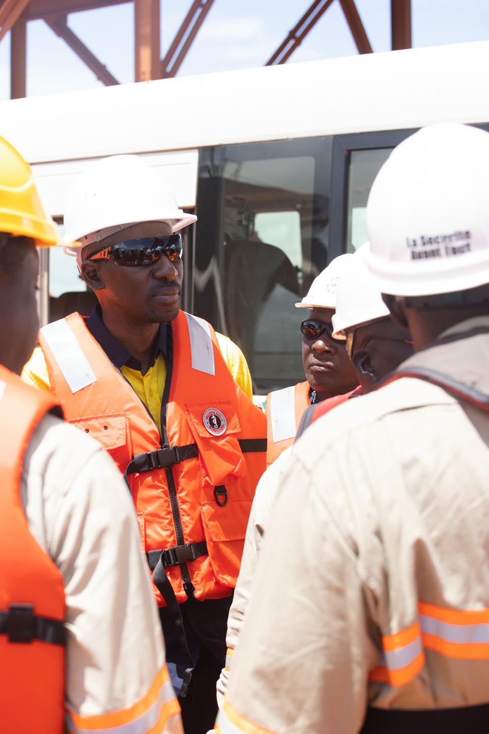 Mission de visite des infrastructures minières dans le corridor nord-ouest.